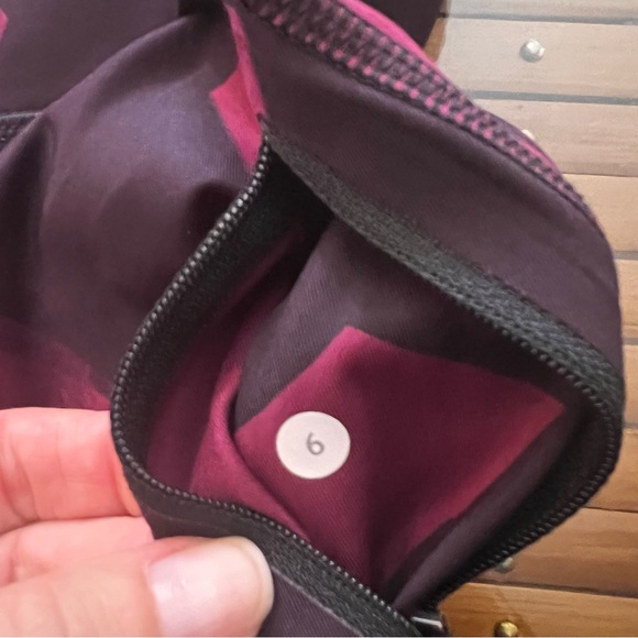 LULULEMON All Sport Crop Leggings Back Spin Stroke Dashing - Picture 9 of 12